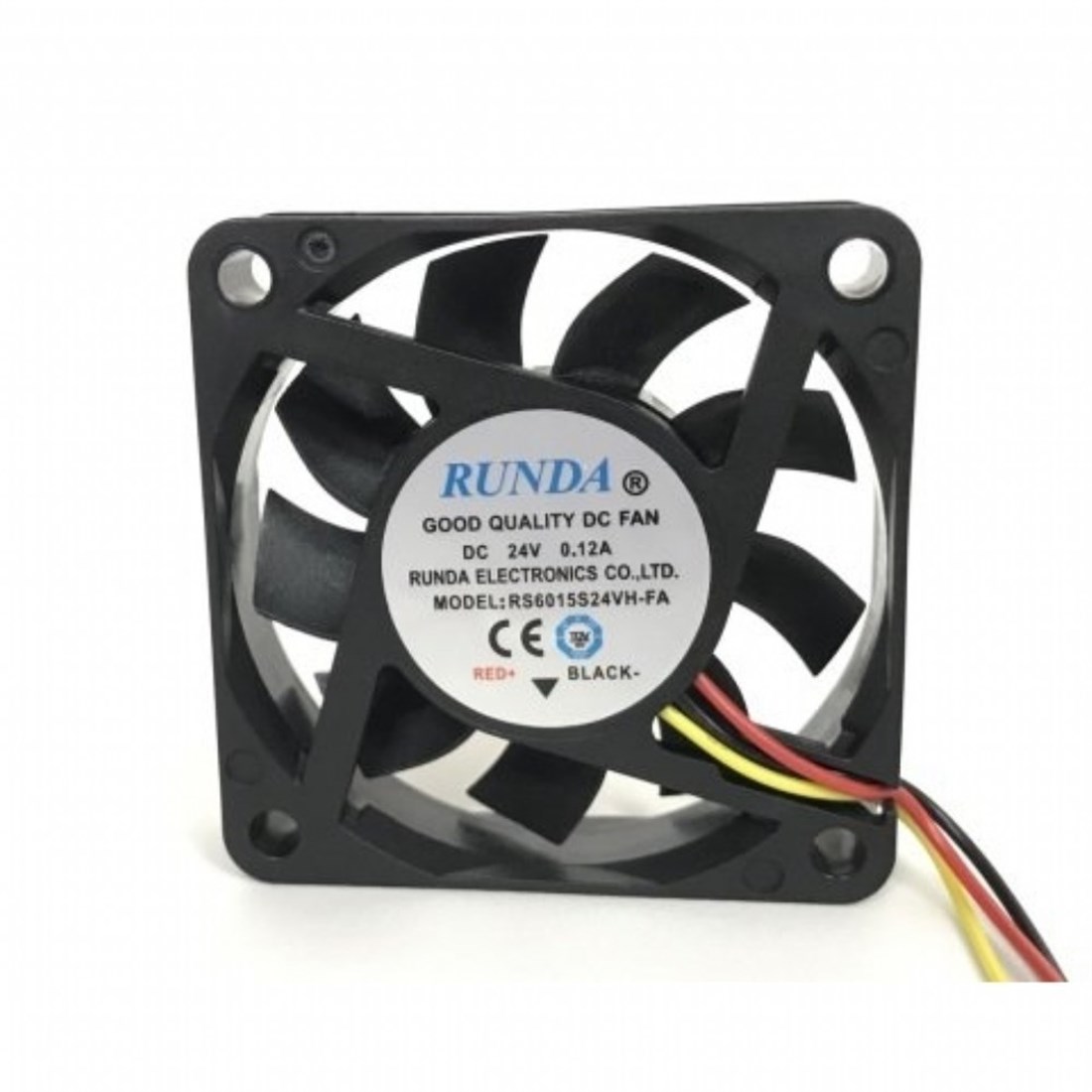 RUNDA 60X60X15MM 24V 0.12A 5000RPM KARE FAN