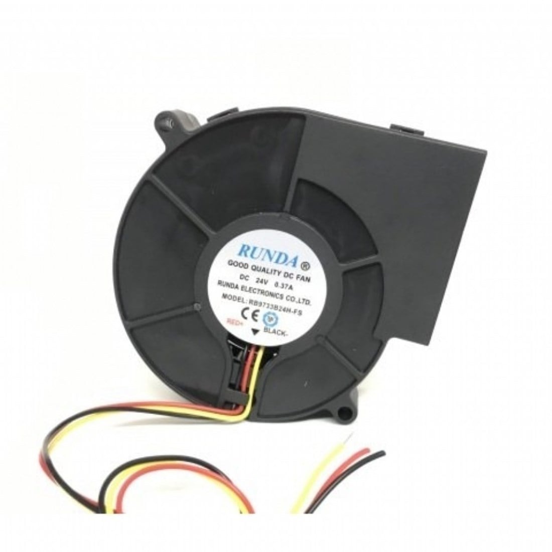 RUNDA 97X97X33MM 24V DC RULMANLI SALYANGOZ FAN
