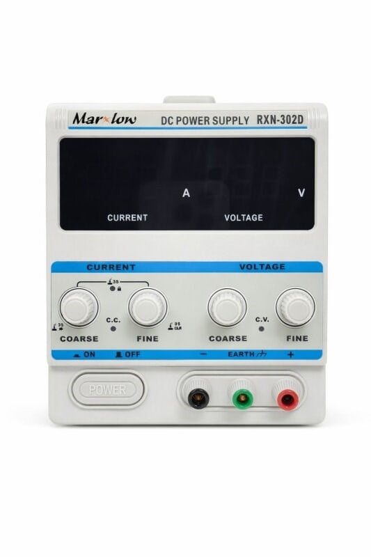RXN-302D 0-30V 0-2A Trafolu Ayarlı Güç KaynağıMARXLOWAyarlı Güç Kaynakları (Laboratuvar Tipi)