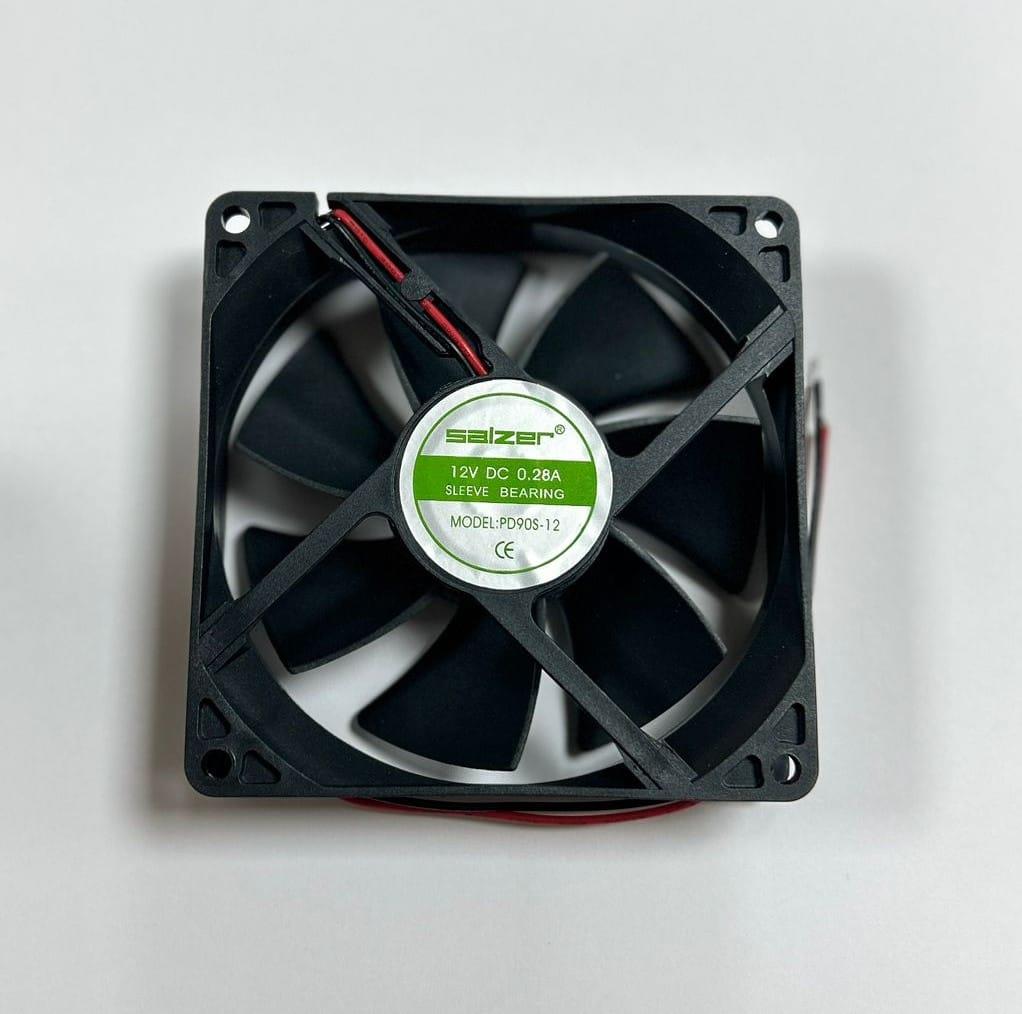 Salzer 92x92x25 12V DC Kare Fan