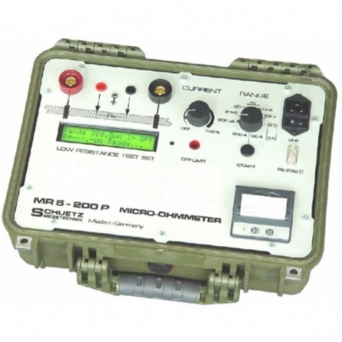 Schutz MR5-200C Mikro ohm metre