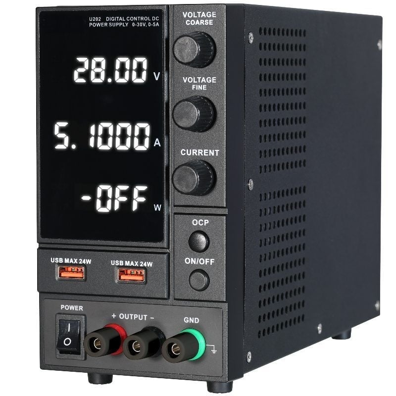 Sunline U202 0-30V 5A Programlanabilir Güç KaynağıSUNLİNEIsı Ayarlı Havya İstasyonları (Dijital/Analog)