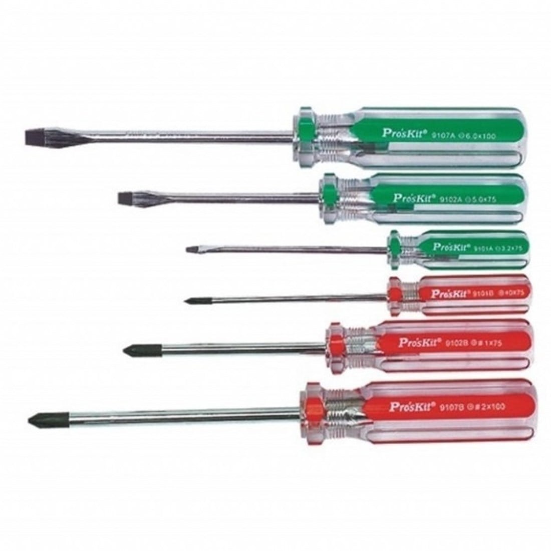 SW-9106 Proskit 6 Parça Tornavida Seti