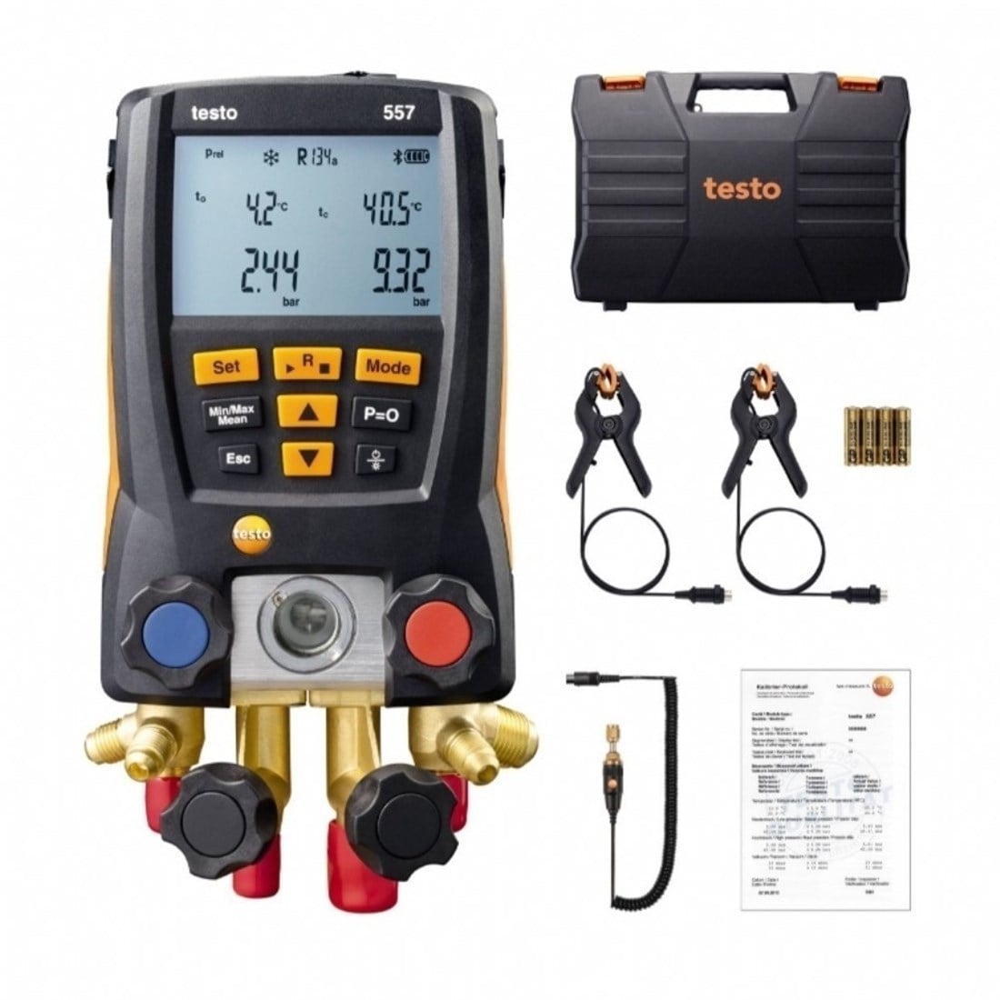 Testo 557 Dijital Manifold Bluetoothlu