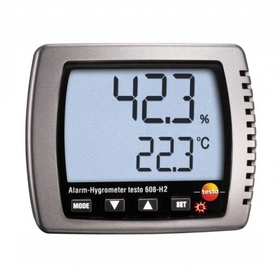 Testo 608-H2 Çok Hassas Sıcaklık ve Nem Ölçer Alarmlı Termohigrometre