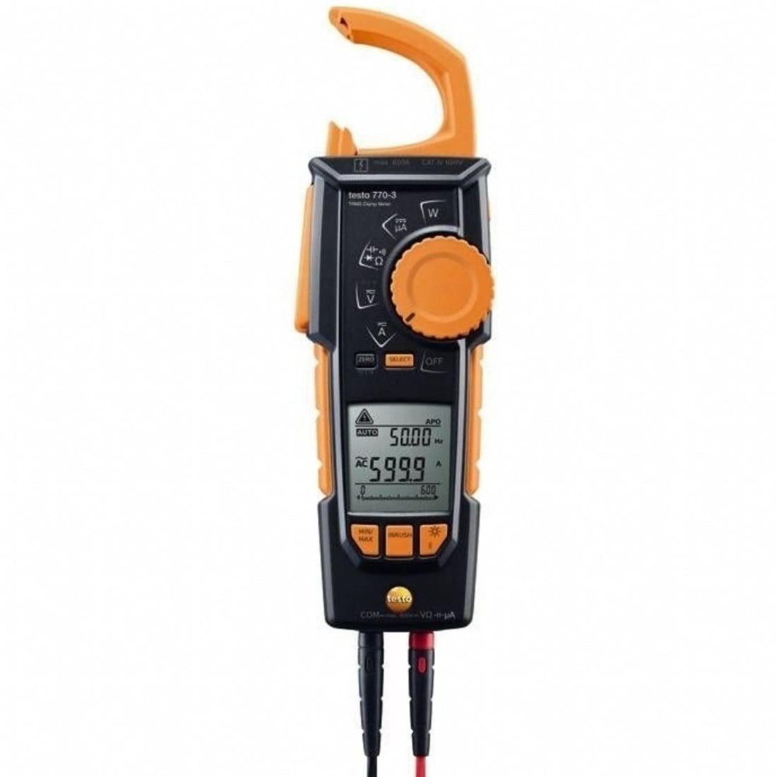 Testo 770-3 Pensampermetre Bluetoothlu 600V 600A