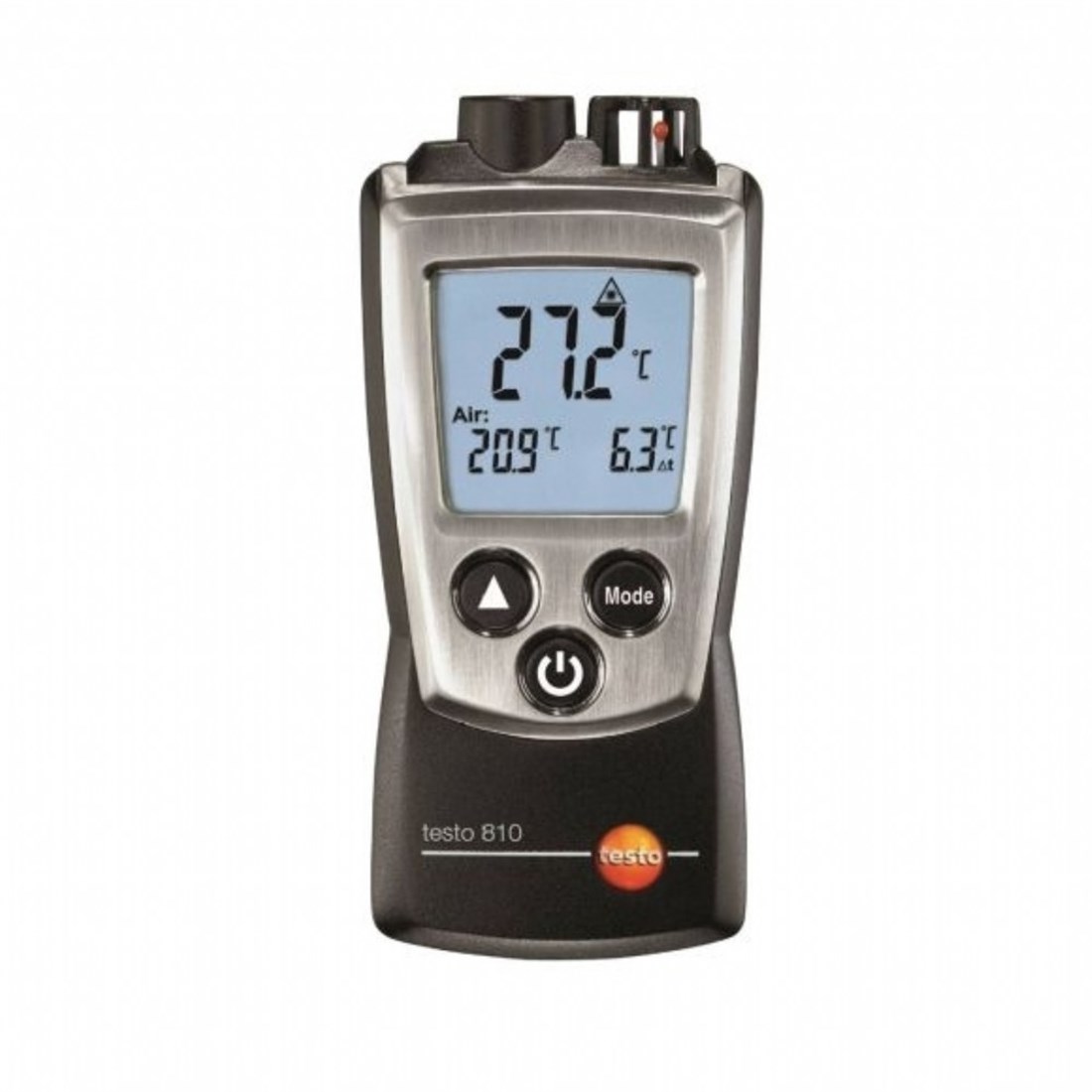 Testo 810 Lazerli Uzaktan Sıcaklık + Ortam Sıcaklık + Farklılık Ölçer