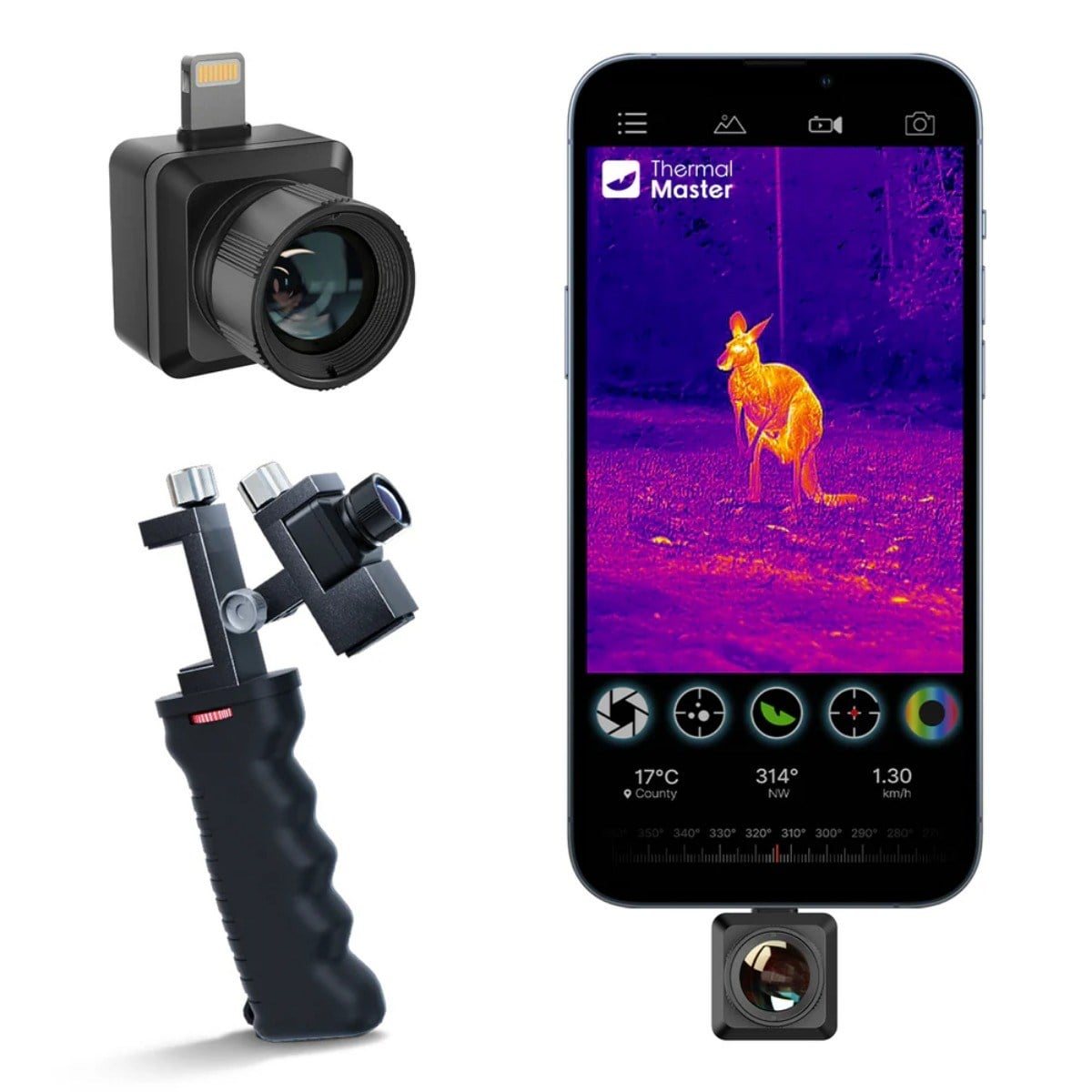 Thermal Master T2 Pro Gece Görüşlü Mobil Termal Kamera 256×192THERMAL MASTERTermal Kameralar