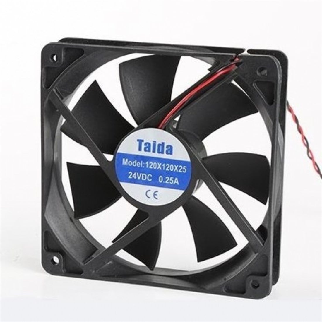 Tidar 120x120x25 mm 24 vdc kare fan
