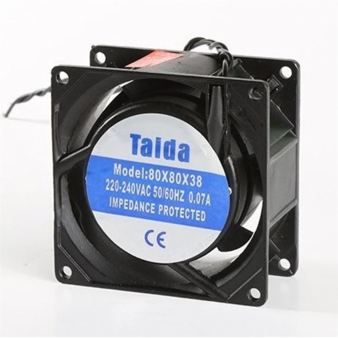 Tidar 80x80x38 mm 220 v ac kare fan