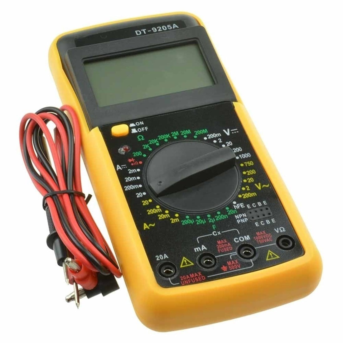 TT Technic DT-9205A El Tipi Digital Multimetre