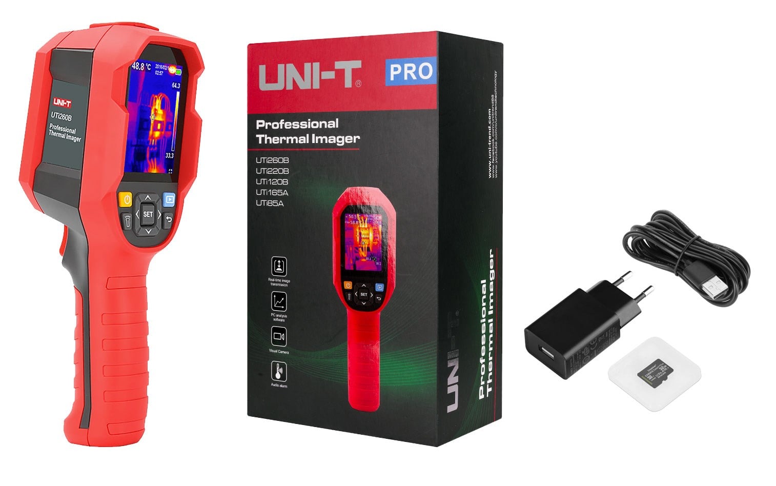 UNI-T UTi260B 256x192 Termal Kamera -20°C~550°C”UNI-TTermal Kameralar