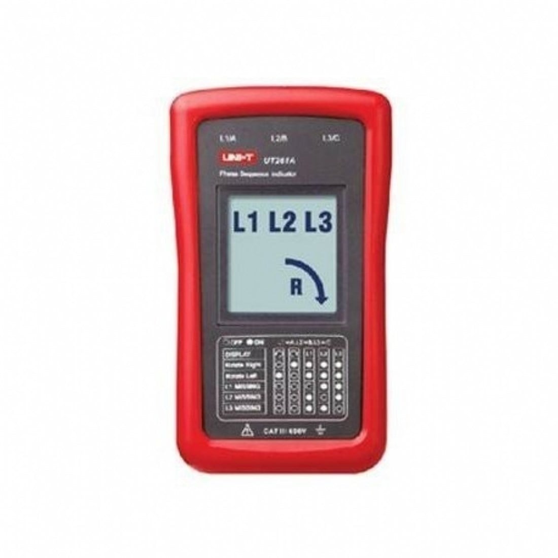 Unit UT 261A Dijital Faz Sırası Ölçer Test Cihazı