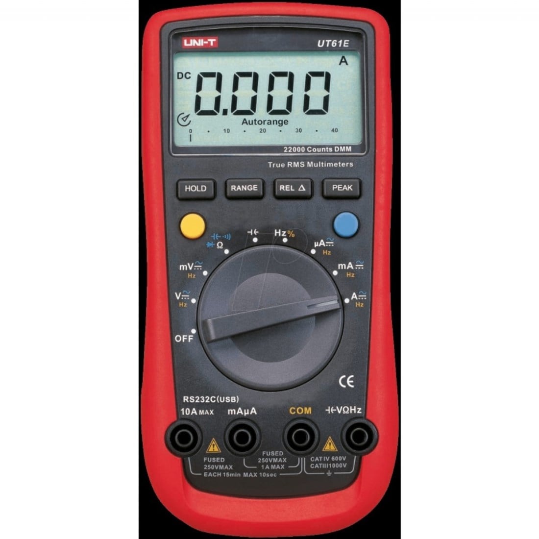 Unit UT 61E True-Rms Digital Multimetre
