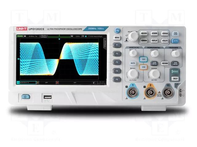 UPO1102CS Unit 00 MHZ 2 Kanal Dijital Osiloskop