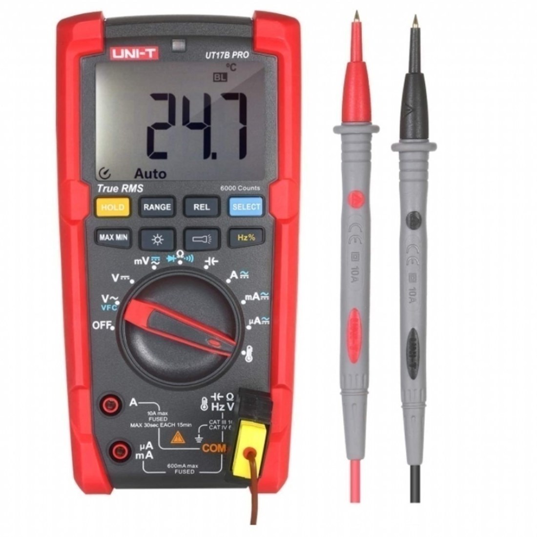 UT 17B Pro 1000V True RMS Dijital Multimetre