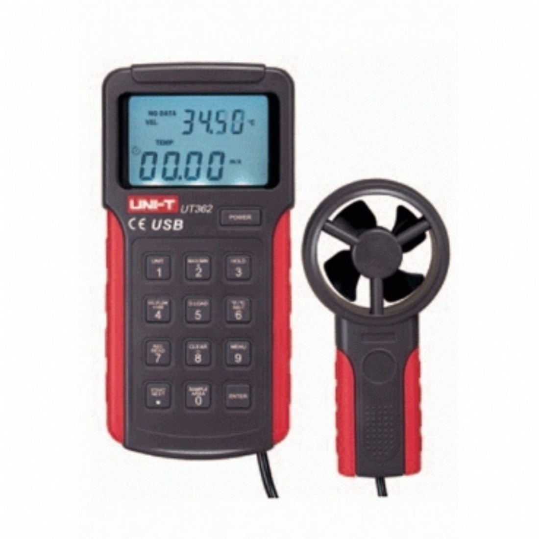 UT 362 Anemometre Rüzgar Hızı Ölçer Uni-t