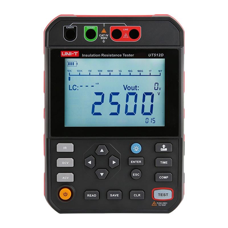 UT 512D 2.5kV YALITIM İZOLASYON DİRENCİ TEST CİHAZI 