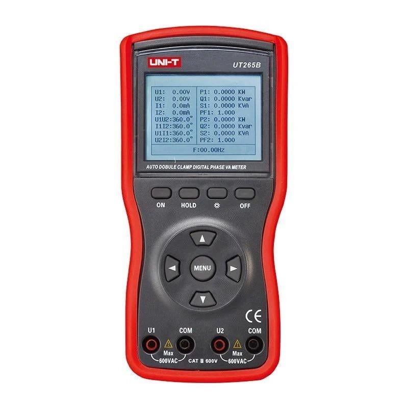 UT265B Unit Akıllı Tip İki Fazlı Dijital Volt Ampermetre