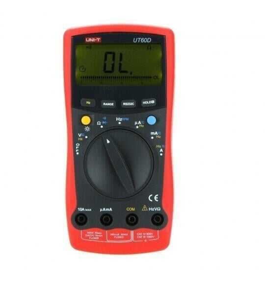 UT60D Digital Multimetre 
