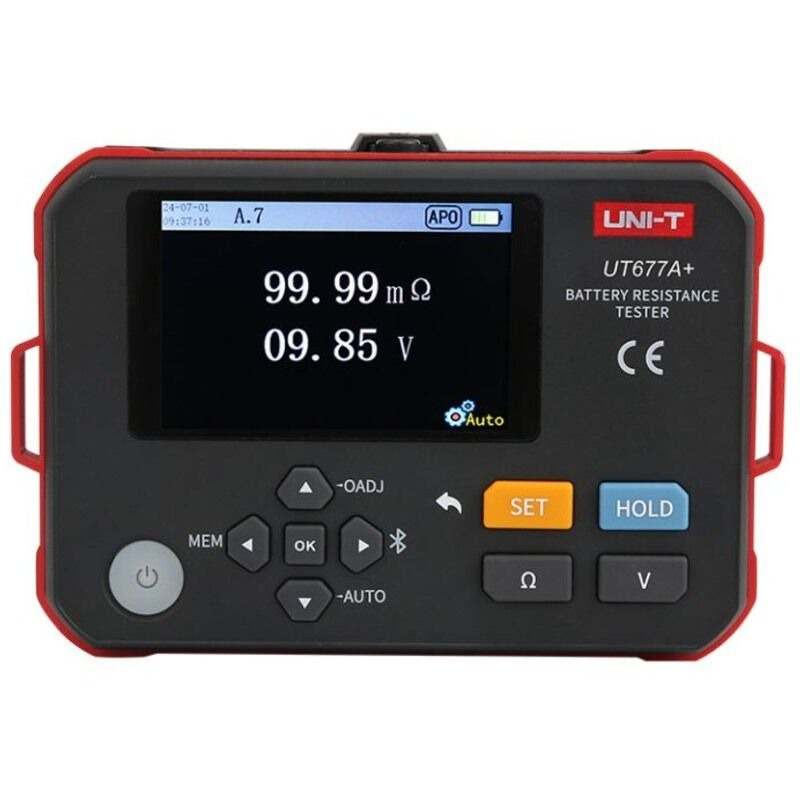 UT677A+ Pil Dahili Direnç Test CihazıUNI-TLCR Metreler ve Komponent Test Cihazları