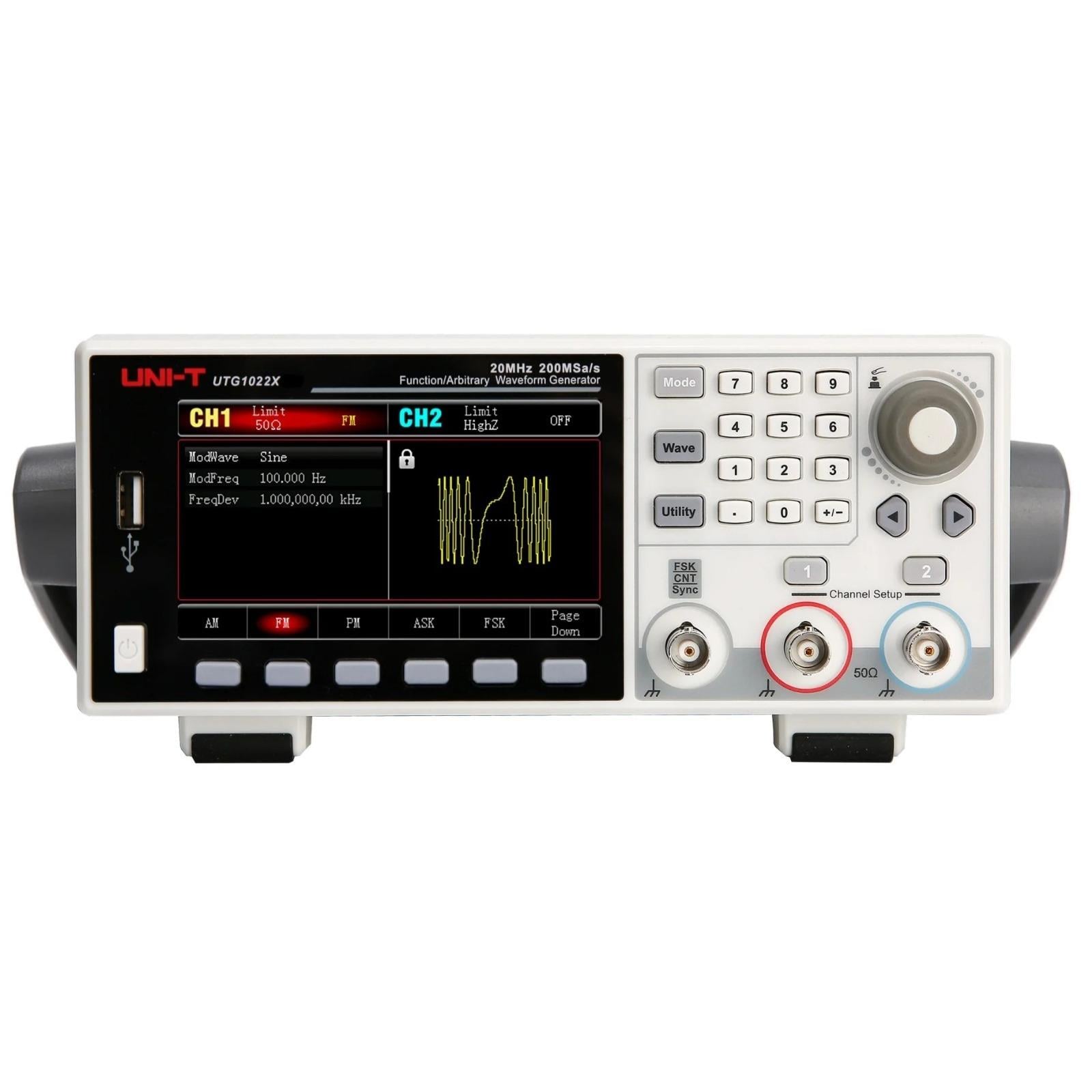 UTG-1022X Unit 20 MHZ 2 Kanallı Temel Seri Keyfi Dalga Formu Jenreratörü