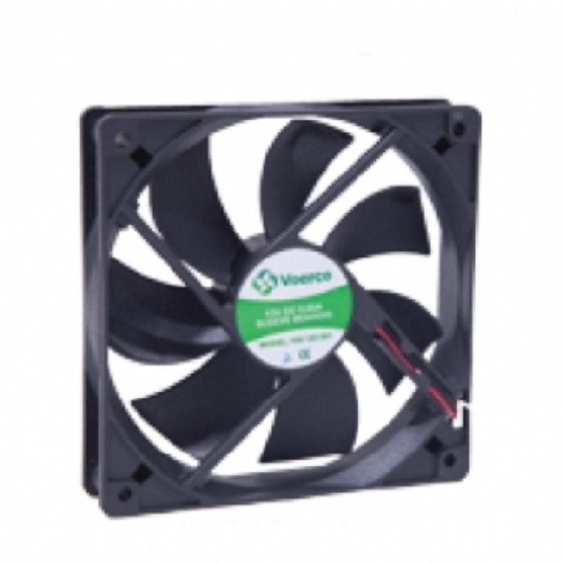 Voerco 120x120x25 DC 12V Kare Fan