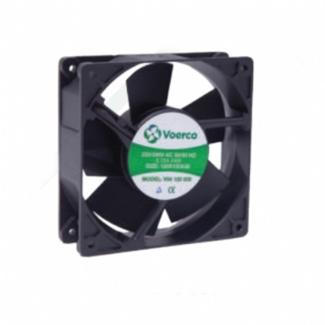 Voerco 120x120x38 DC 24V Kare Fan
