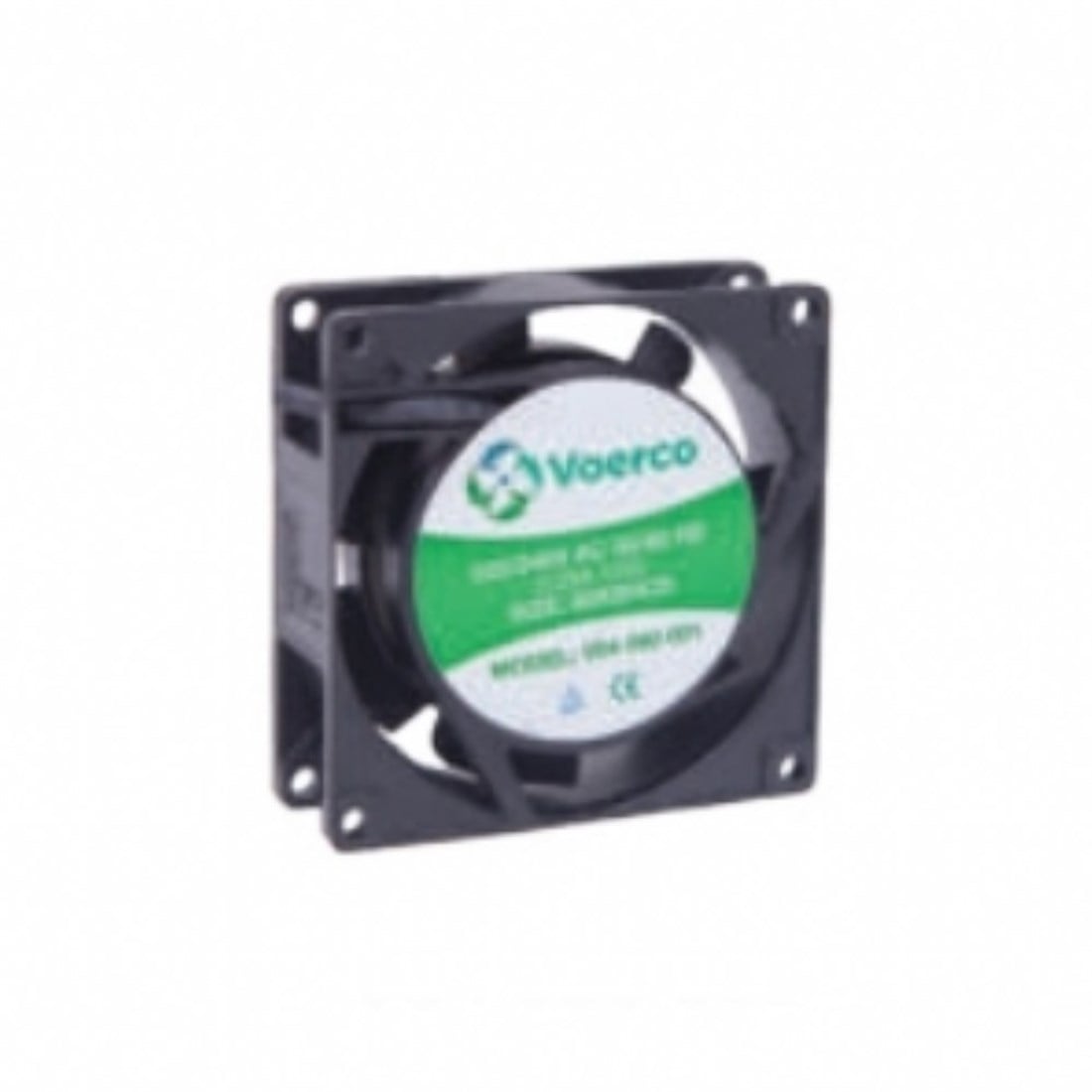 Voerco 80x80x25 DC 12V Kare Fan