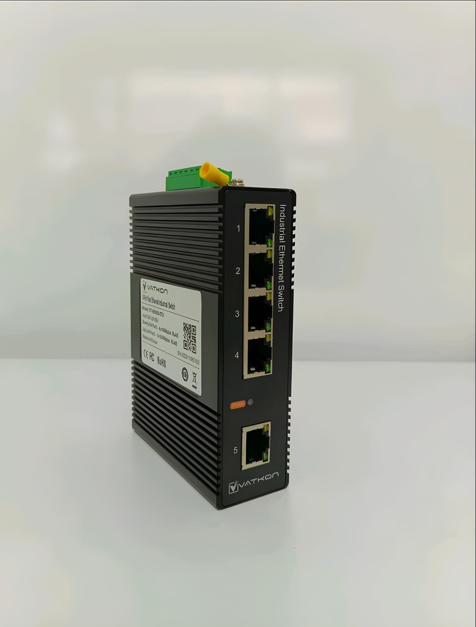 VT-IE6050-16TX Vatkon 10/100 Mbps 16 Girişli Endüstriyel Ethernet Switch