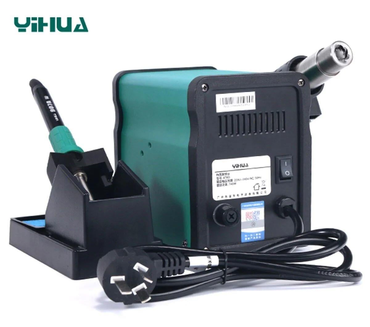 YİHUA 878D Üflemeli Isı Ayarlı Havya İstasyonu