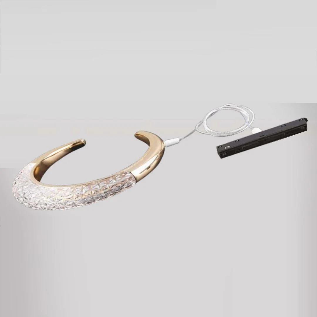 YMR-4492 6W Kristal Hilal Sarkıt Magnet Armatür