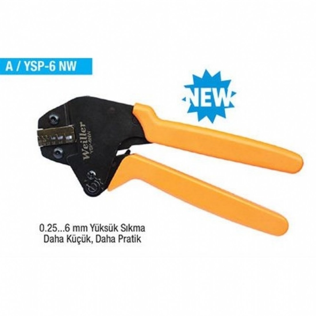 Ysp-6nw 0,25-6 mm yüksük sıkma pensesi