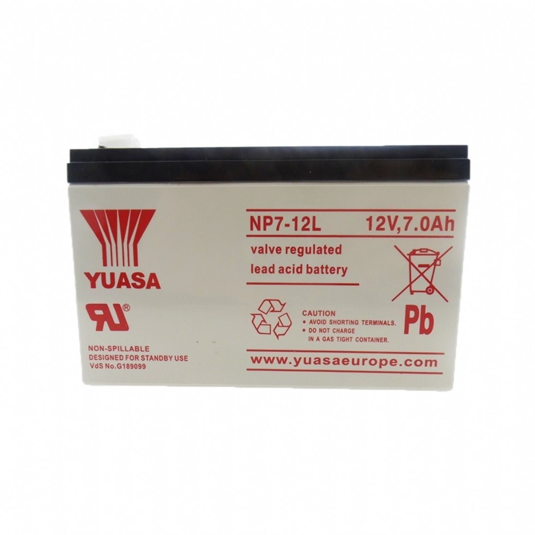Yuasa 12V 7Ah Akü