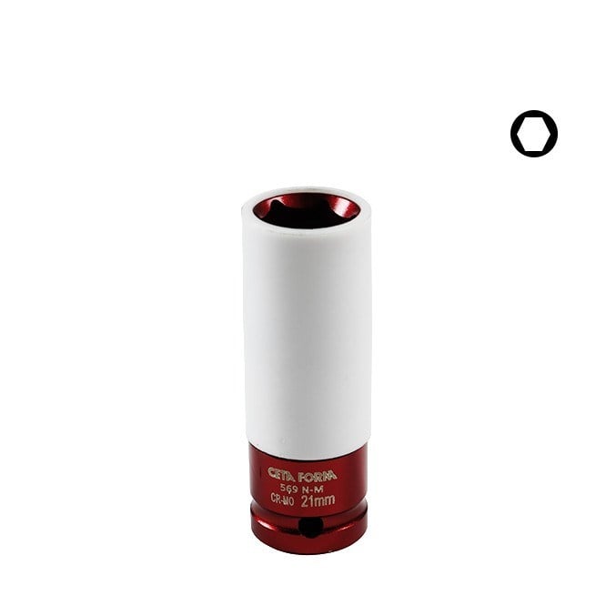 Ceta Form | 21 mm | Darbeli Derin Lokma | Cr-Mo | 6 Köşeli