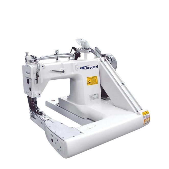FDM Broderi BD-927-PLB/DD 2 İğne Merdaneli Gömlek Kollu, Çekicili, Direct Drive, Kafadan Motorlu