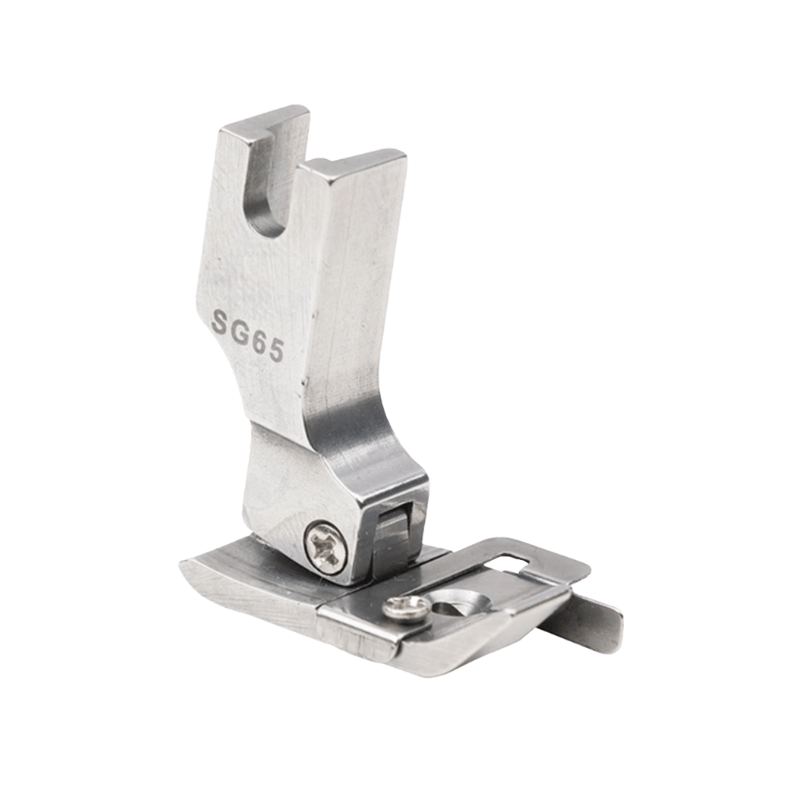 Fdm Düz Makine 6.5mm İnce Saç Siperli Ayak | SG-65 | 6,5mm Nervür Ayak | Tüm Marka Sanayi Tipi Düz Dikiş Makinelerinde Kullanılır.