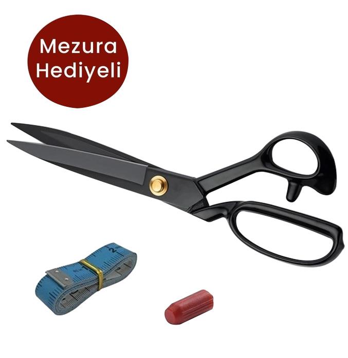 FDMSTAR | Fs-12 | 12 No | Siyah Saplı | Paslanmaz Çelik | Somunlu Makas | 30 Cm | 12 İnç 
