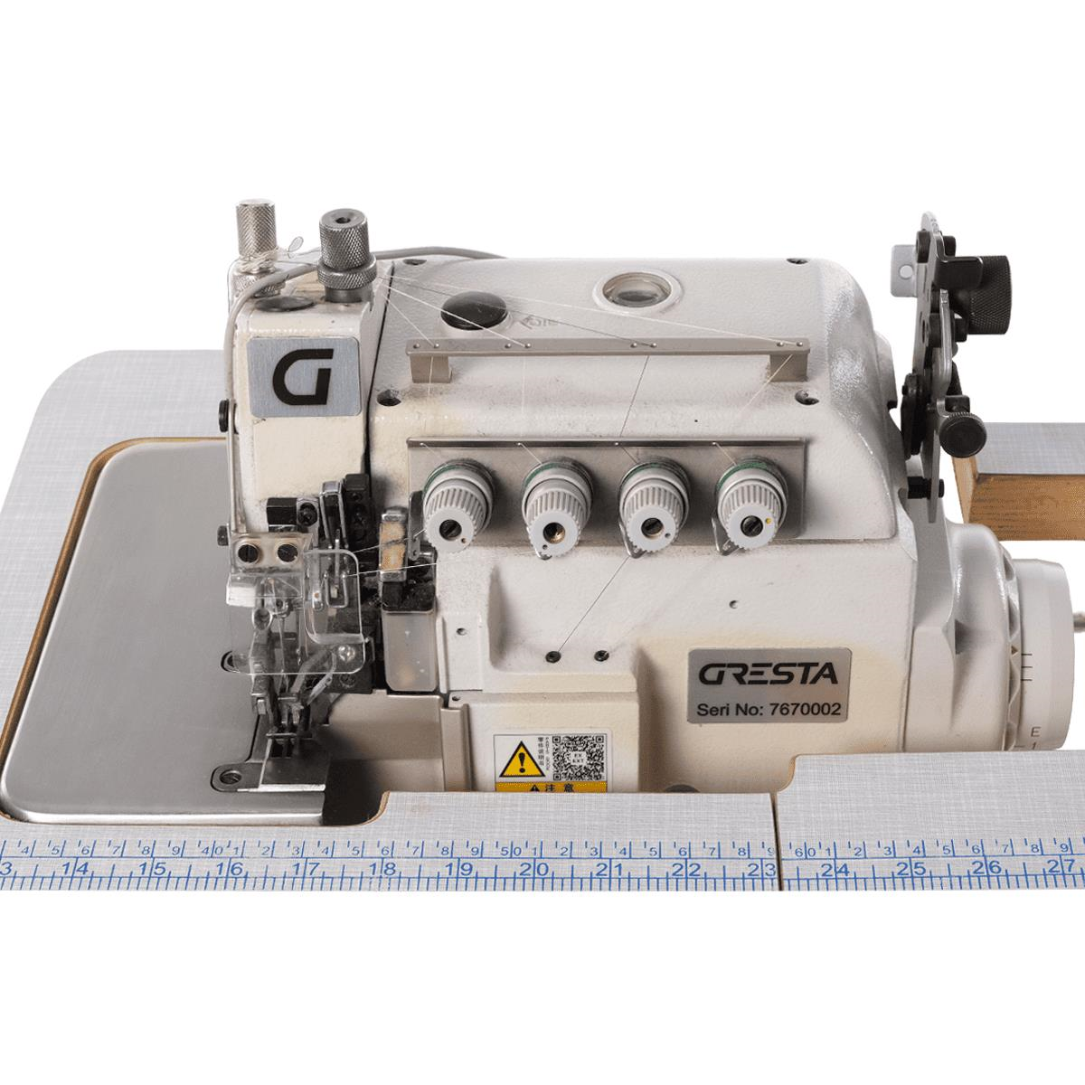 2. El Gresta 5 İplik Transportlu Overlok Makinesi