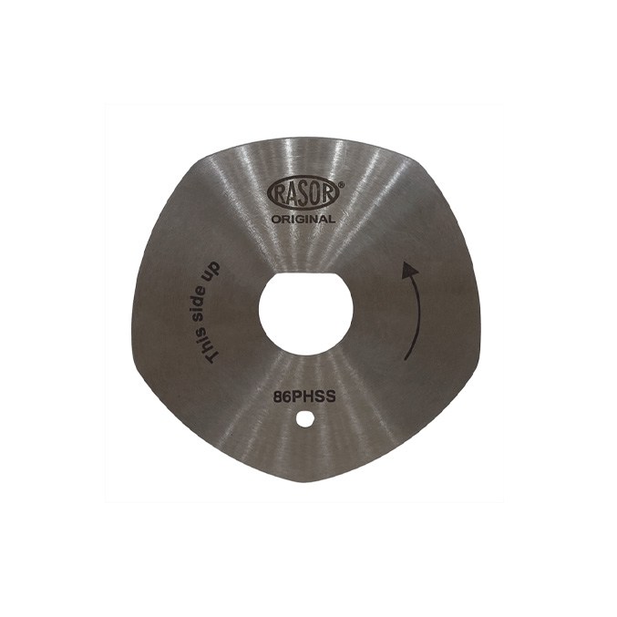 Yuvarlak Kesim Motor Yüksek Karbonlu 86mm 5 Köşe Bıçak / 86P HSS