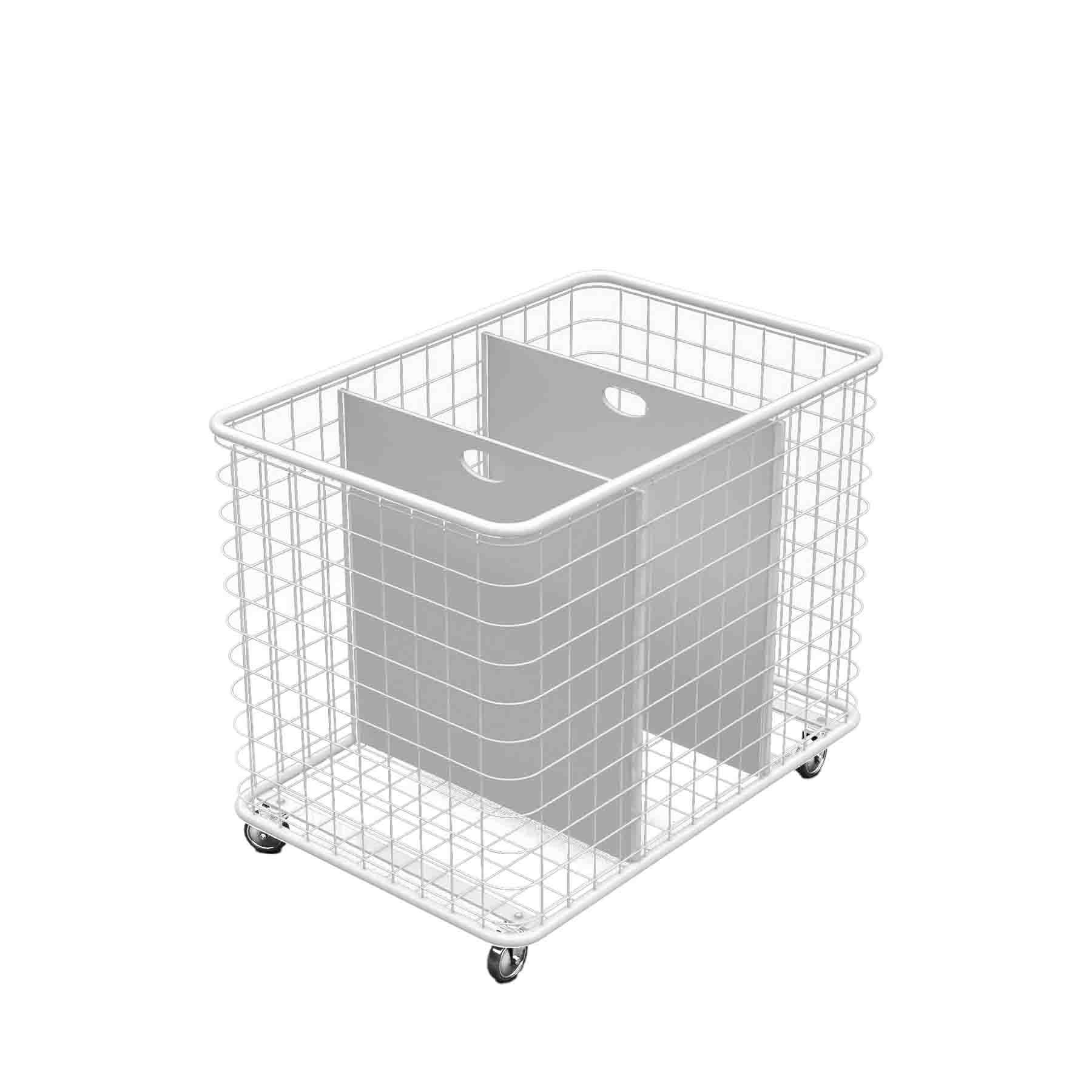 Fdm Üç Gözlü Hasır Tel Sepet | En:60Cm | Boy:90Cm | Yükseklik:75Cm | T86