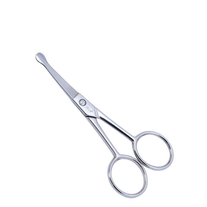 Della Europe | Aplike | Nakış Makası  | Kıvrık Küt Uçlu | Ördek Ağzılı | No:4 | Boyu :10.16 cm | D-178 | Nikel Kaplama