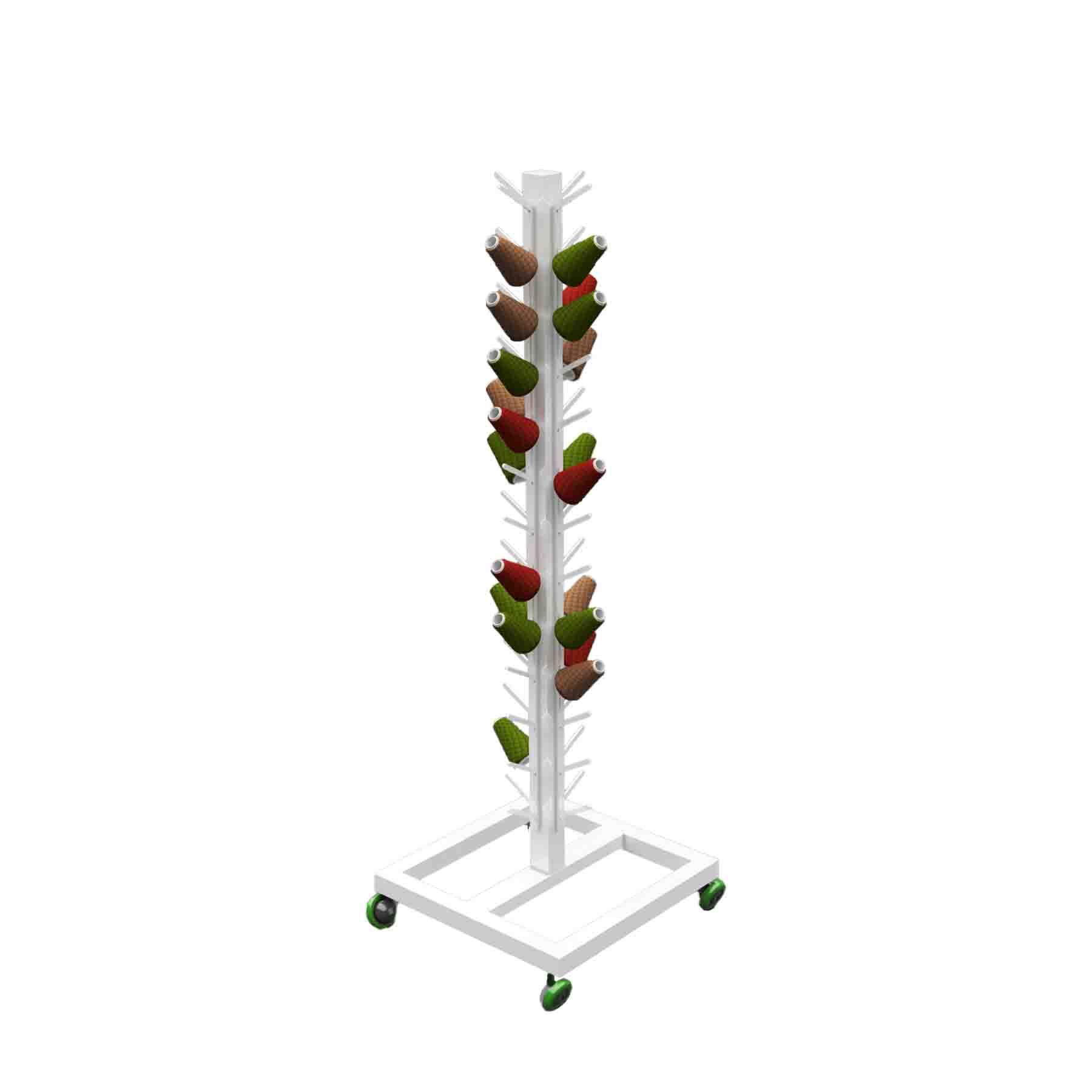 Fdm Bant Arası İplik Bobin Arabası Standı | En:50Cm | Boy:50Cm | Yükseklik:140Cm | T68