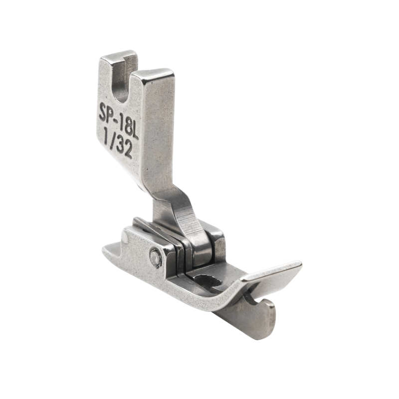 Fdm Düz Makine 0.8mm Oynar Çimalı Ayak | Sol Çima | SP-18l 1/32 | Tüm Marka Sanayi Tipi Düz Dikiş Makinelerinde Kullanılır.