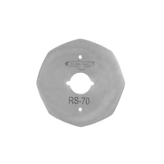FDM | Golden Eagle | Yuvarlak Kesim Motoru 8 Köşe Bıçak | RS-70 | Çap 7Cm