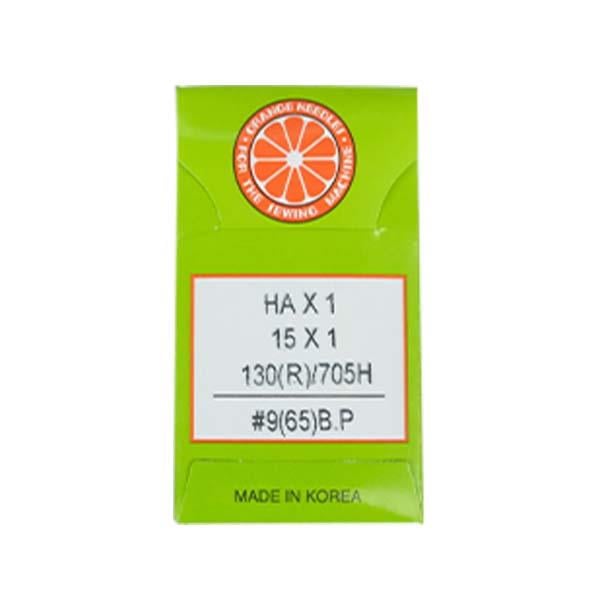 FDM Orange | Ev Tipi Aile Dikiş Makina İğnesi | 9 Numara | HAX1 | 9/65 | 1 Paket 10 Adettir | Tüm Ev Tipi Marka Makineler İle Uyumludur