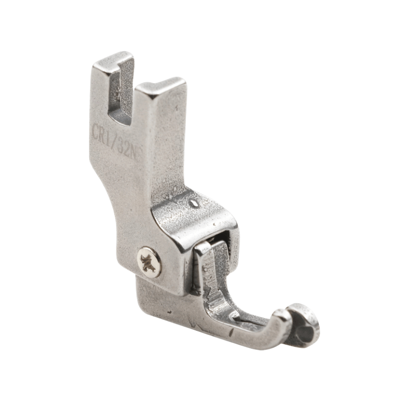 Düz Makine 0.8mm Dar Çima Ayak | Sağ Çima | CR1/32NS | Tüm Marka Sanayi Tipi Düz Dikiş Makinelerinde Kullanılır.
