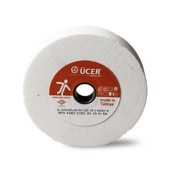 Hızar Makinesi İçi Çukur Bileme(Zımpara) Taşı 125X25X20-70X14
