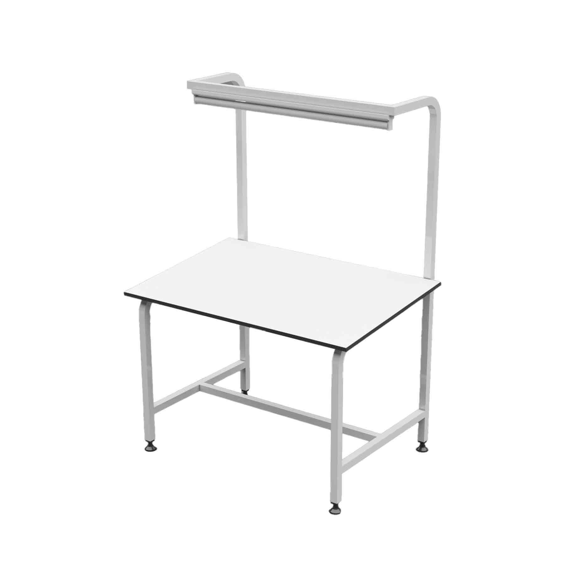 Fdm Üstten Işıklı Kalite Kontrol Masası | En:90Cm | Boy:140Cm | Yükseklik: 85Cm | T33