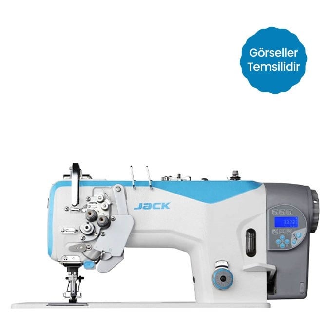 Jack | JK-58720G-405 | Çift İğne Makinesi | Büyük Mekik | İplik Kesicili Kot